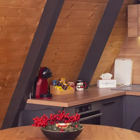Vikendica The V House Luxury A-frame With Private Pool *