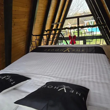 The V House Luxury A-frame With Private Pool * Bijeljina