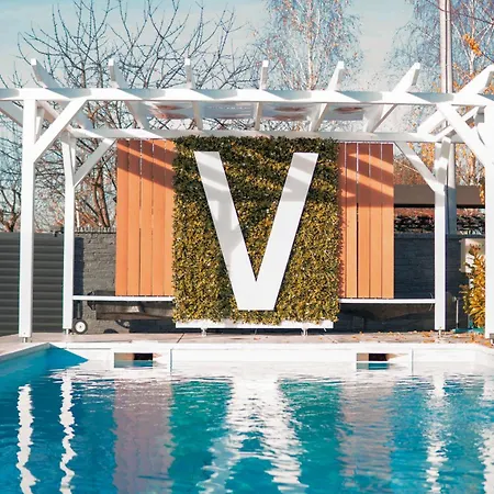 Holiday home The V House Luxury A-frame With Private Pool *