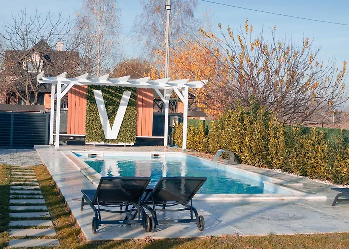 The V House Luxury A-frame With Private Pool Bijeljina