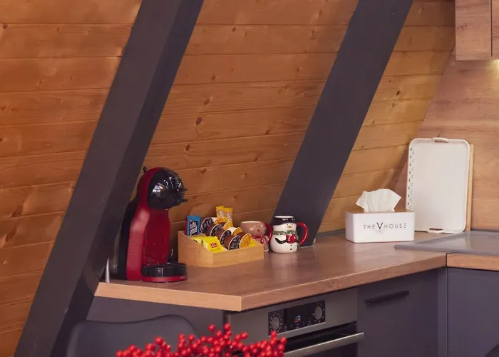 Holiday home The V House Luxury A-frame With Private Pool *