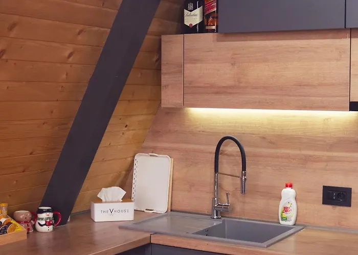 The V House Luxury A-frame With Private Pool Holiday home Bijeljina