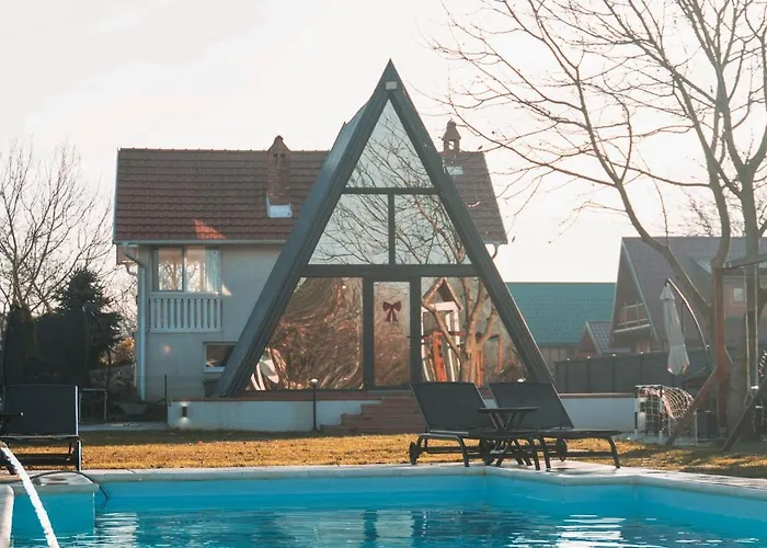 The V House Luxury A-frame With Private Pool Holiday home